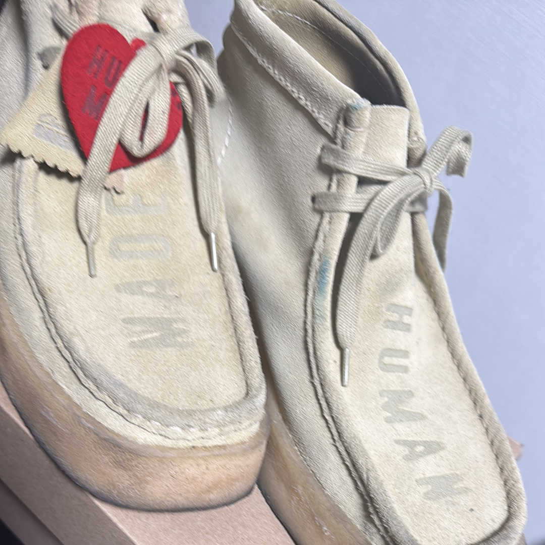 HUMAN MADE × Clarks Wallabee "Beige"