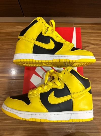 Nike Dunk High "Black/Varsity Maize"