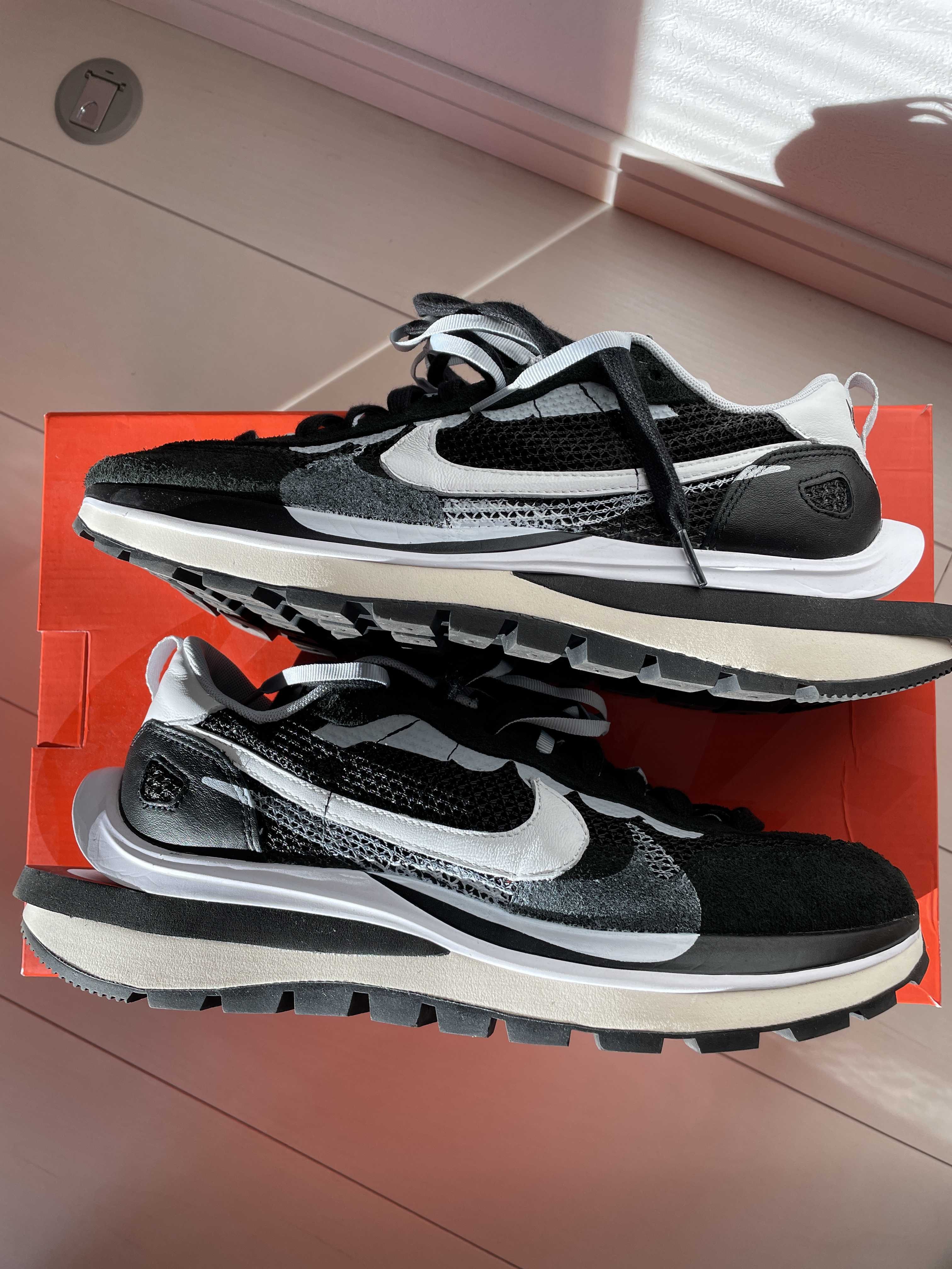 sacai × Nike Vapor Waffle "Black and White"