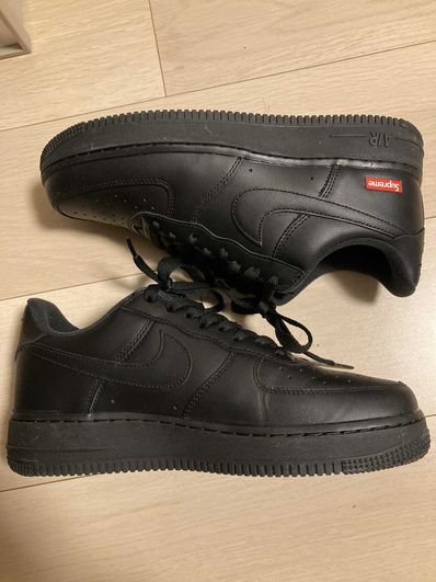 Supreme × Nike Air Force 1 Low "Black"
