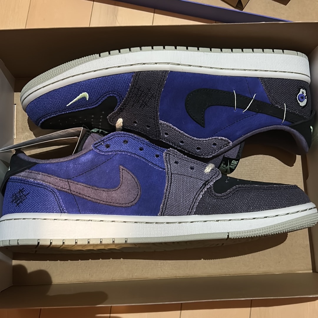 Zion Williamson × Nike Air Jordan 1 Low OG "Voodoo Alternate"