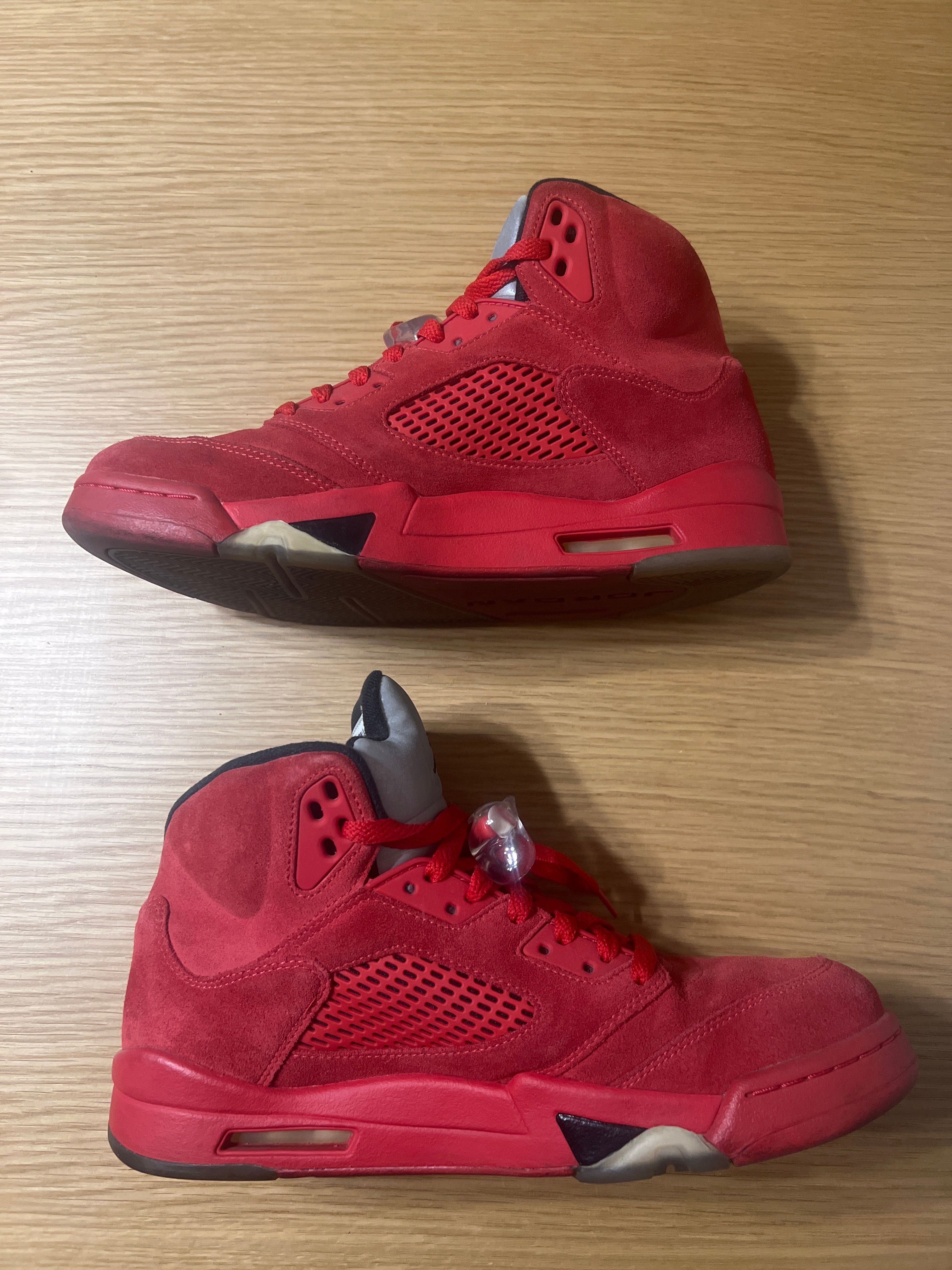Nike Air Jordan 5 Ratro "Red Suede"