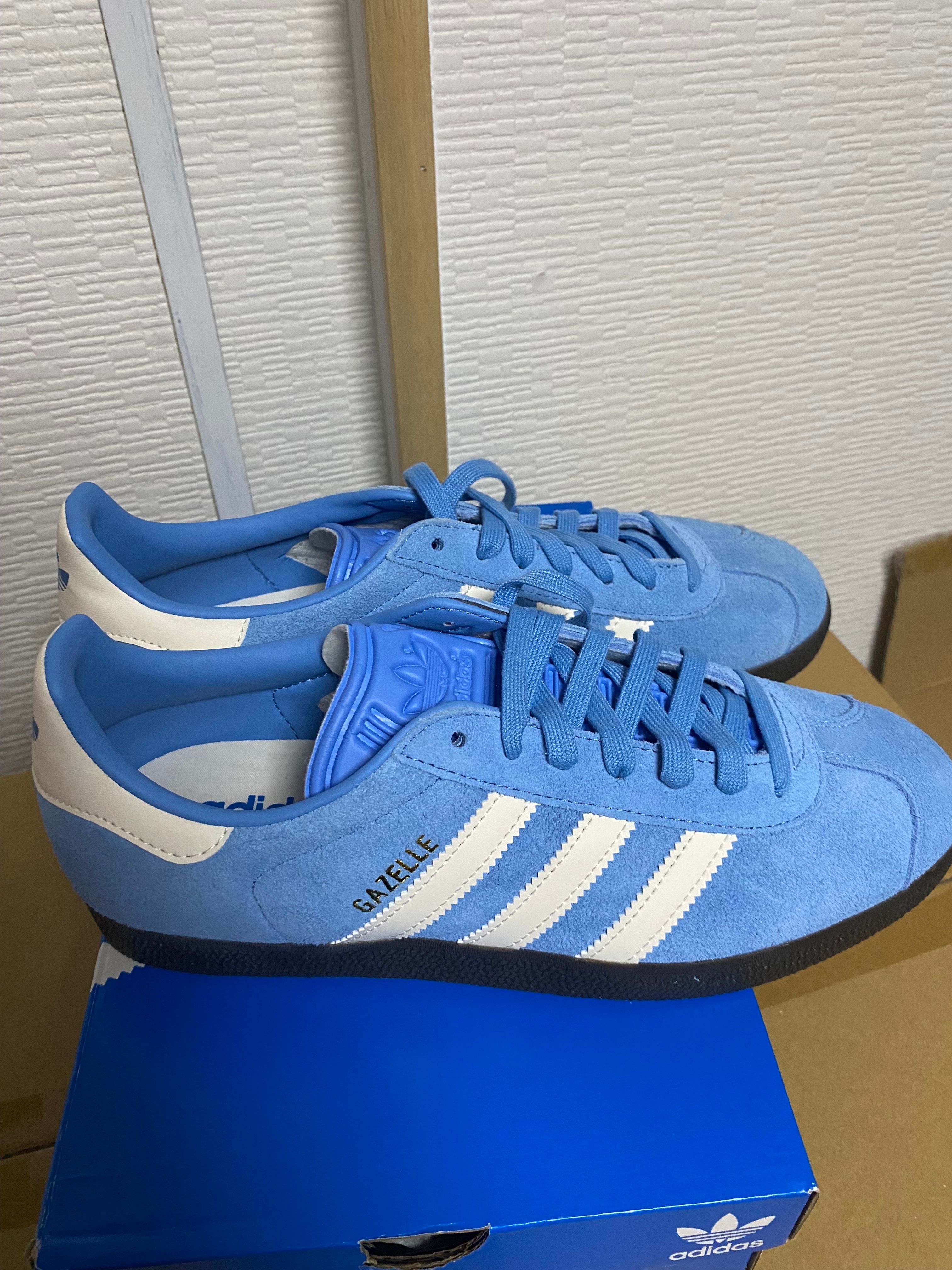 adidas Gazelle "Sky Blue/White/Gum"