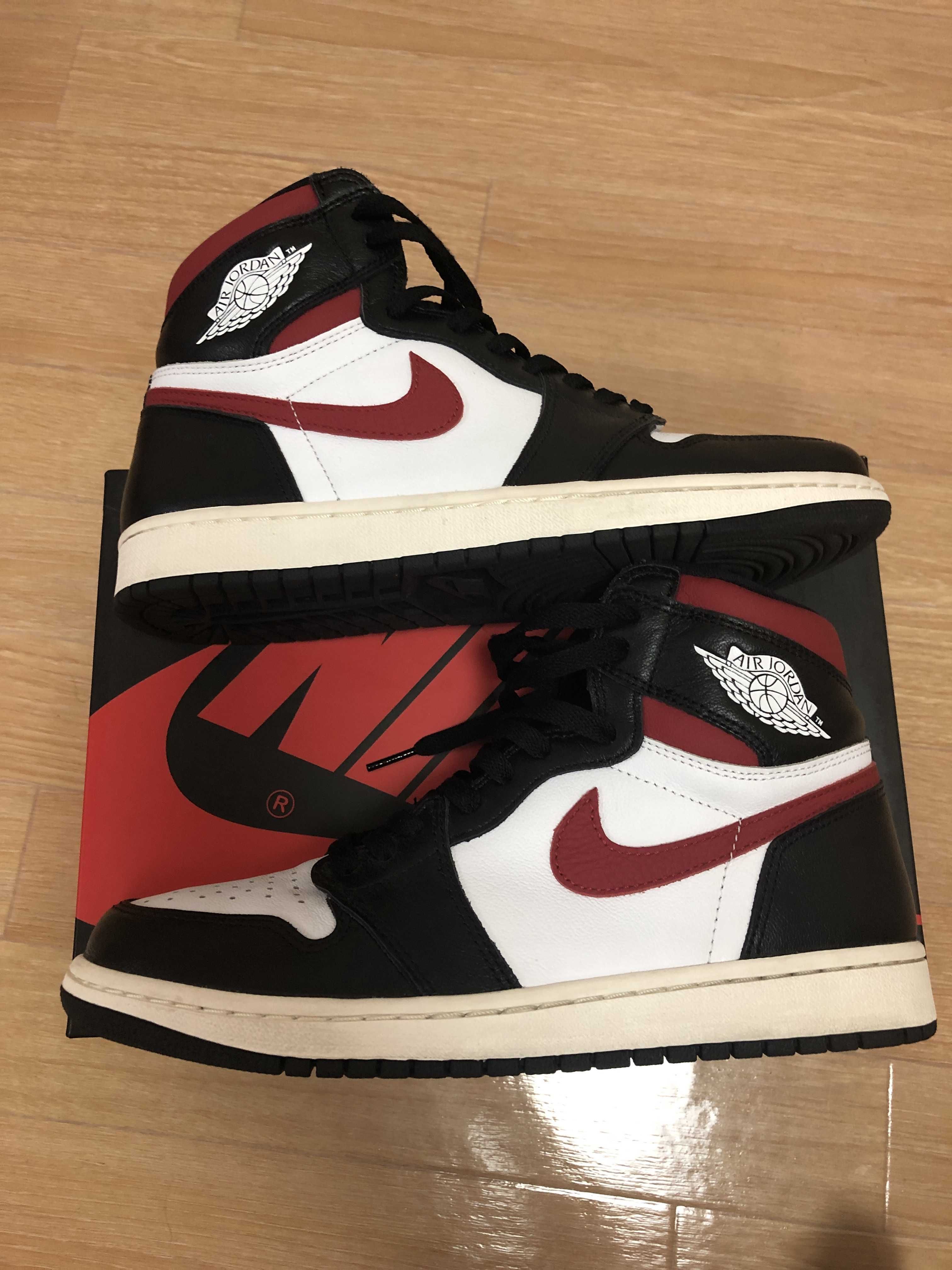 Nike Air Jordan 1 Retro High "Black/White/Sail/Gym Red"