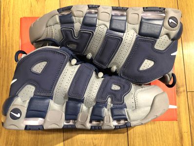 Nike Air More Uptempo '96 "Cool Grey/White/Midnight Navy"