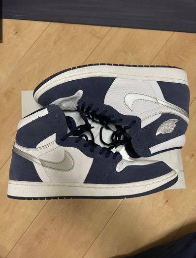 Nike Air Jordan 1 High OG CO.JP "White/Midnight Navy" (2020)(ブリーフケースなし)