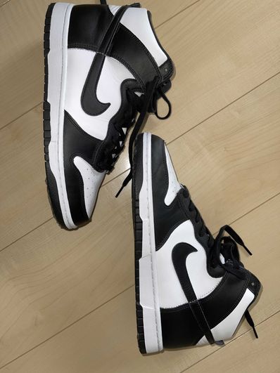 Nike Dunk High "Black and White"