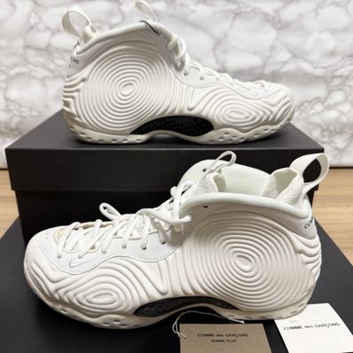 COMME des GARCONS × Nike Air Foamposite One "White"