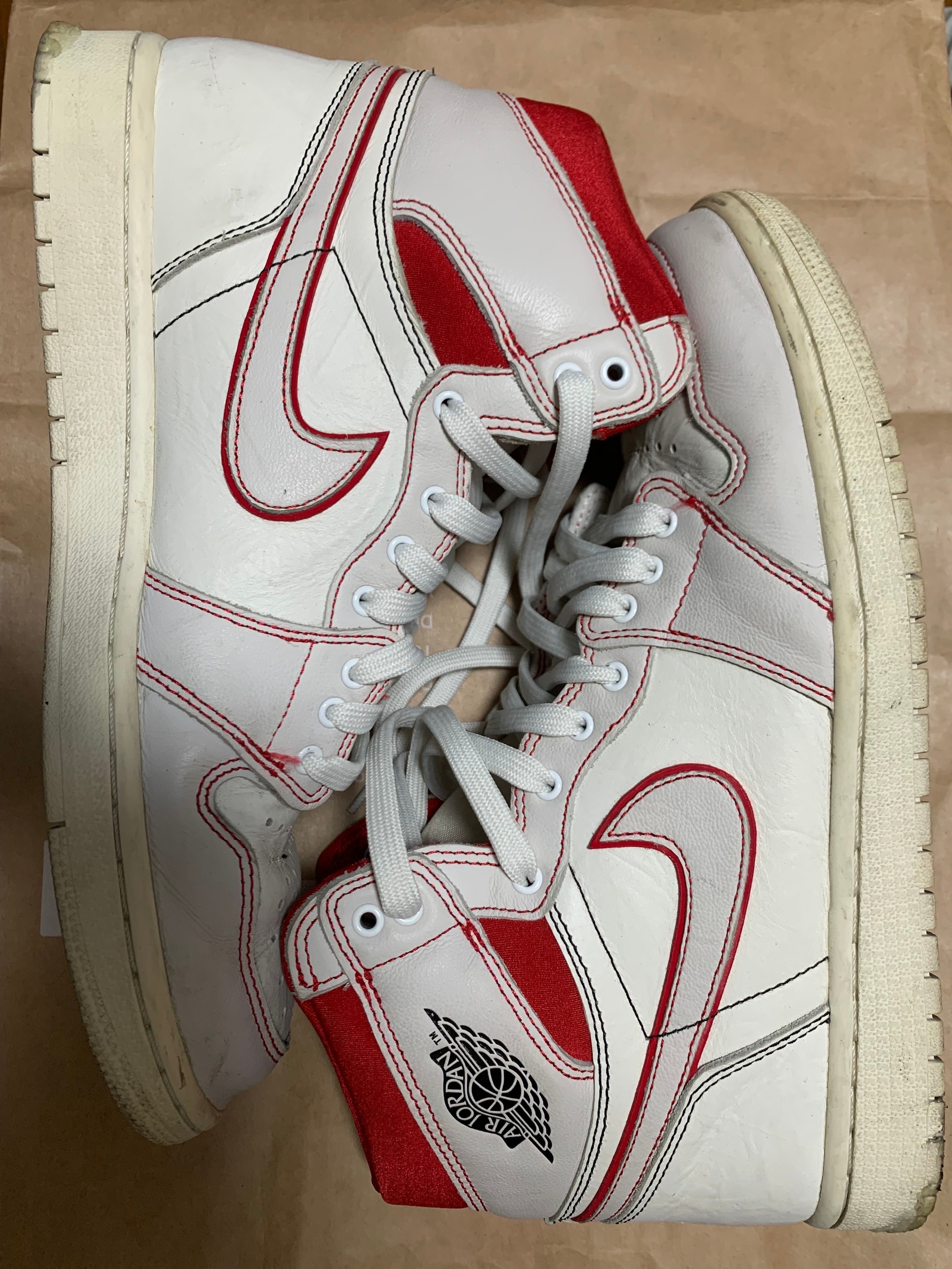Nike Air Jordan 1 Retro High OG "Sail/University Red"     