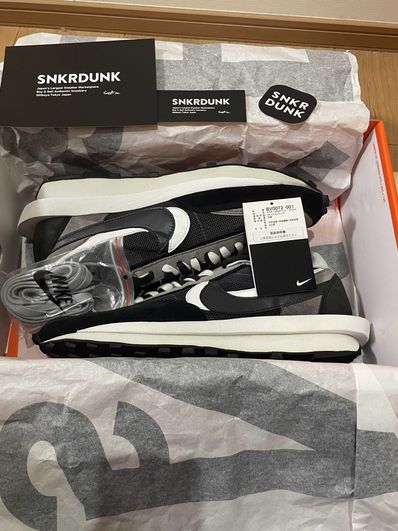 sacai × Nike LD Waffle "Black"