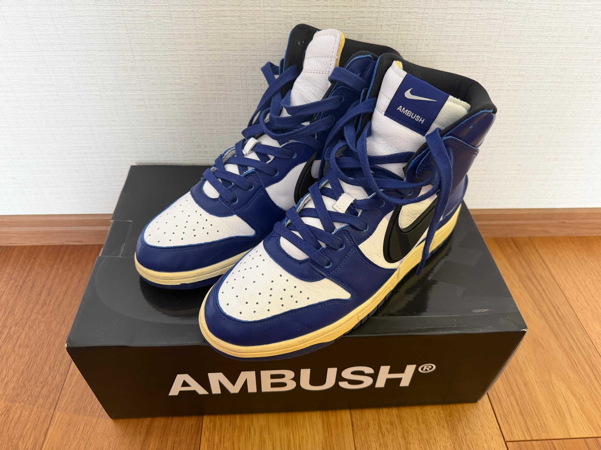 Ambush × Nike Dunk High "Deep Royal"
