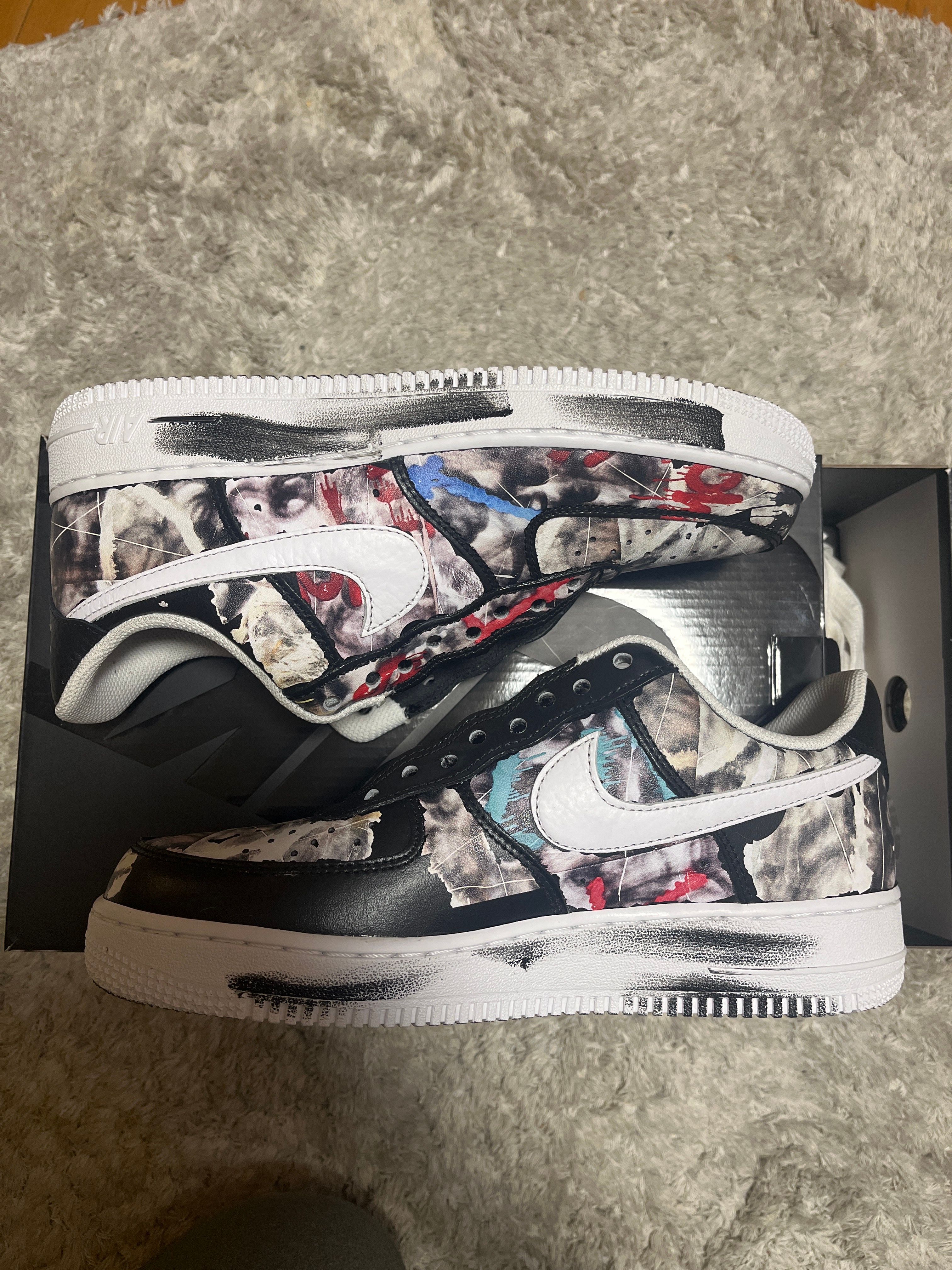 PEACEMINUSONE × Nike Air Force 1 Low Para Noise "Black" / G-DRAGON