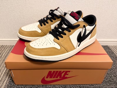 Nike Air Jordan 1 Low OG "Rookie of the Year/Sail and Golden Harvest"