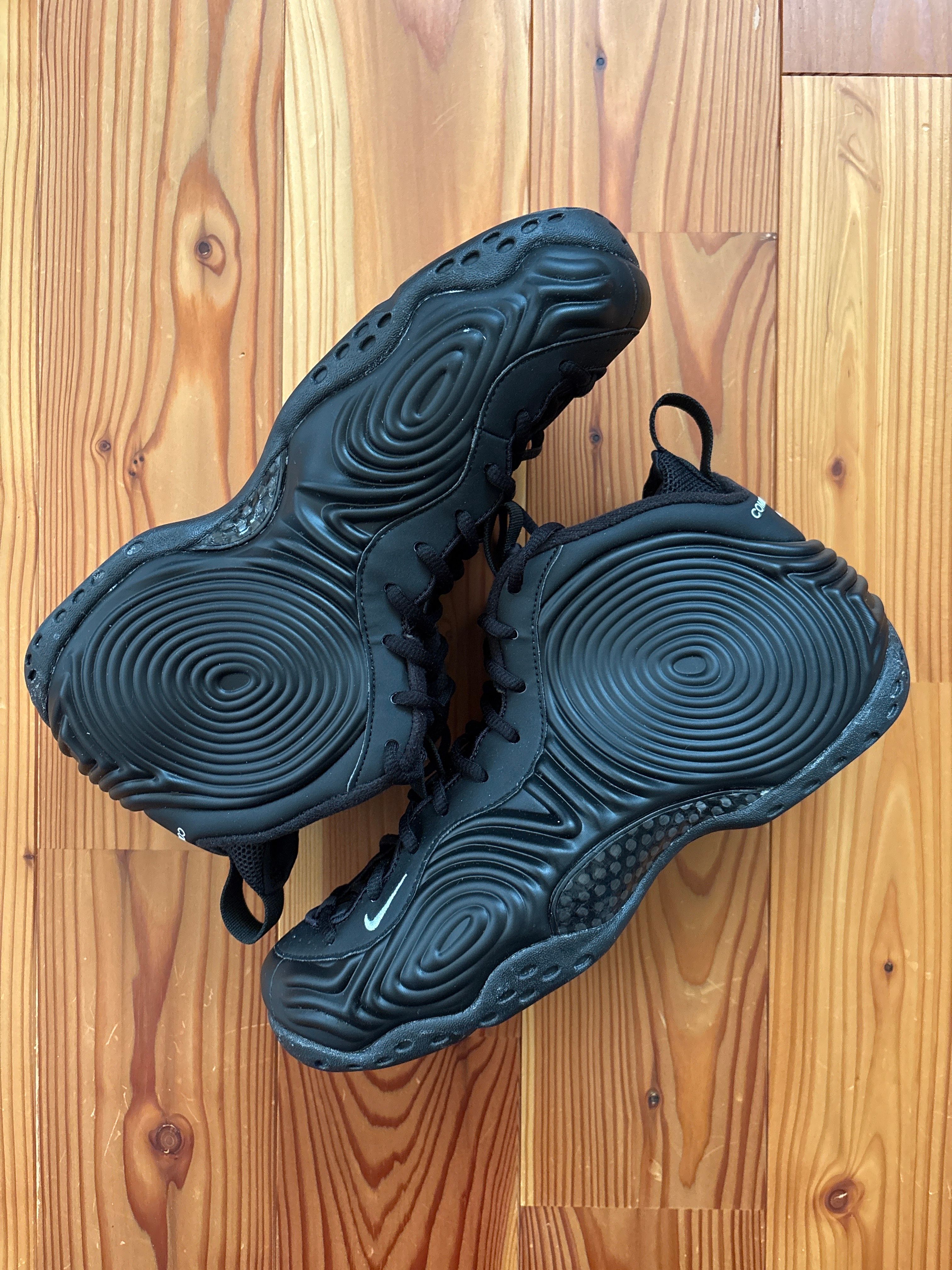 COMME des GARCONS × Nike Air Foamposite One "Black"