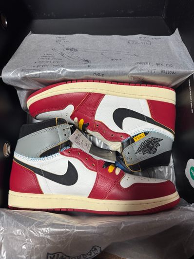 UNION × Nike Air Jordan 1 Retro High OG "Chicago/Shadow"