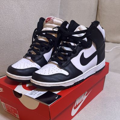 Nike Women's Dunk High "Black and White"