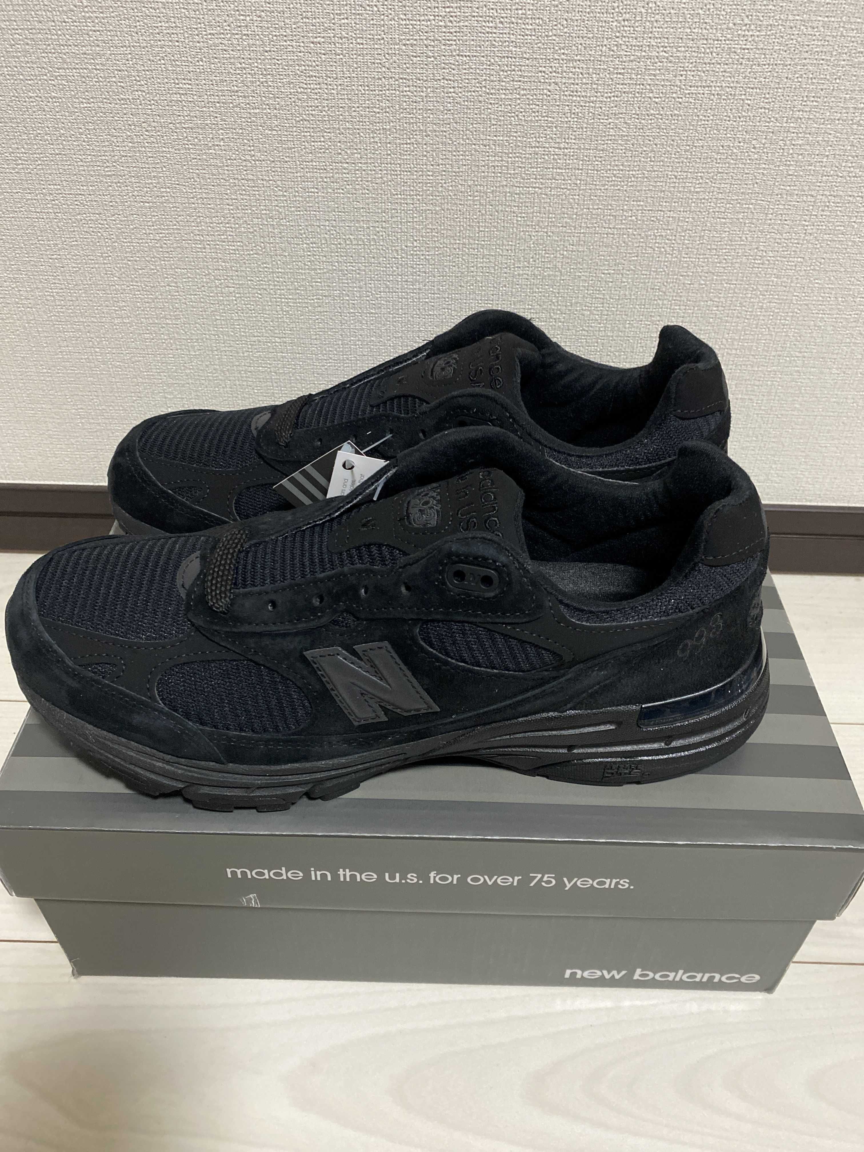 New Balance 993 "Triple Black"