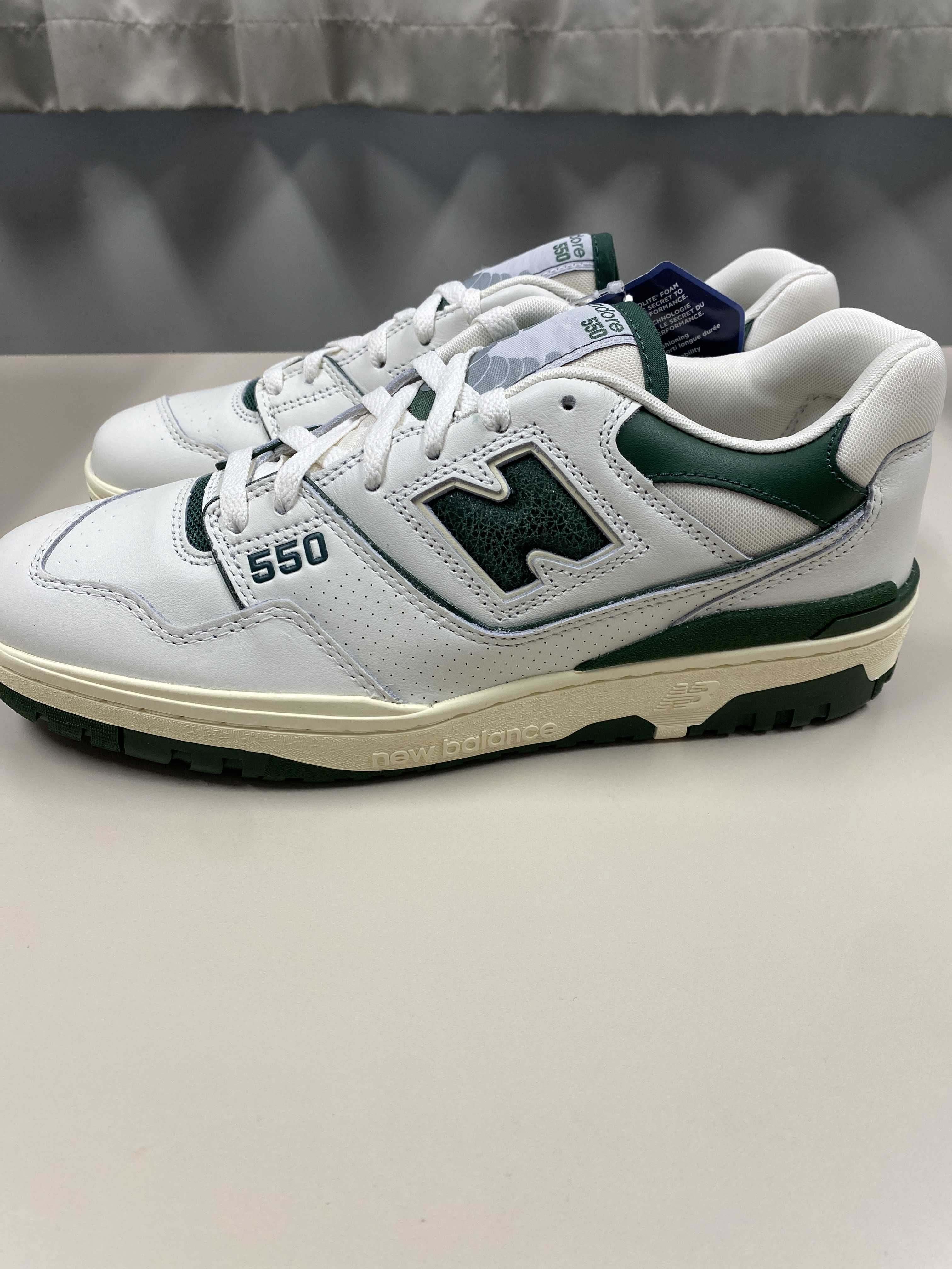Aime Leon Dore × New Balance 550 "White/Green"
