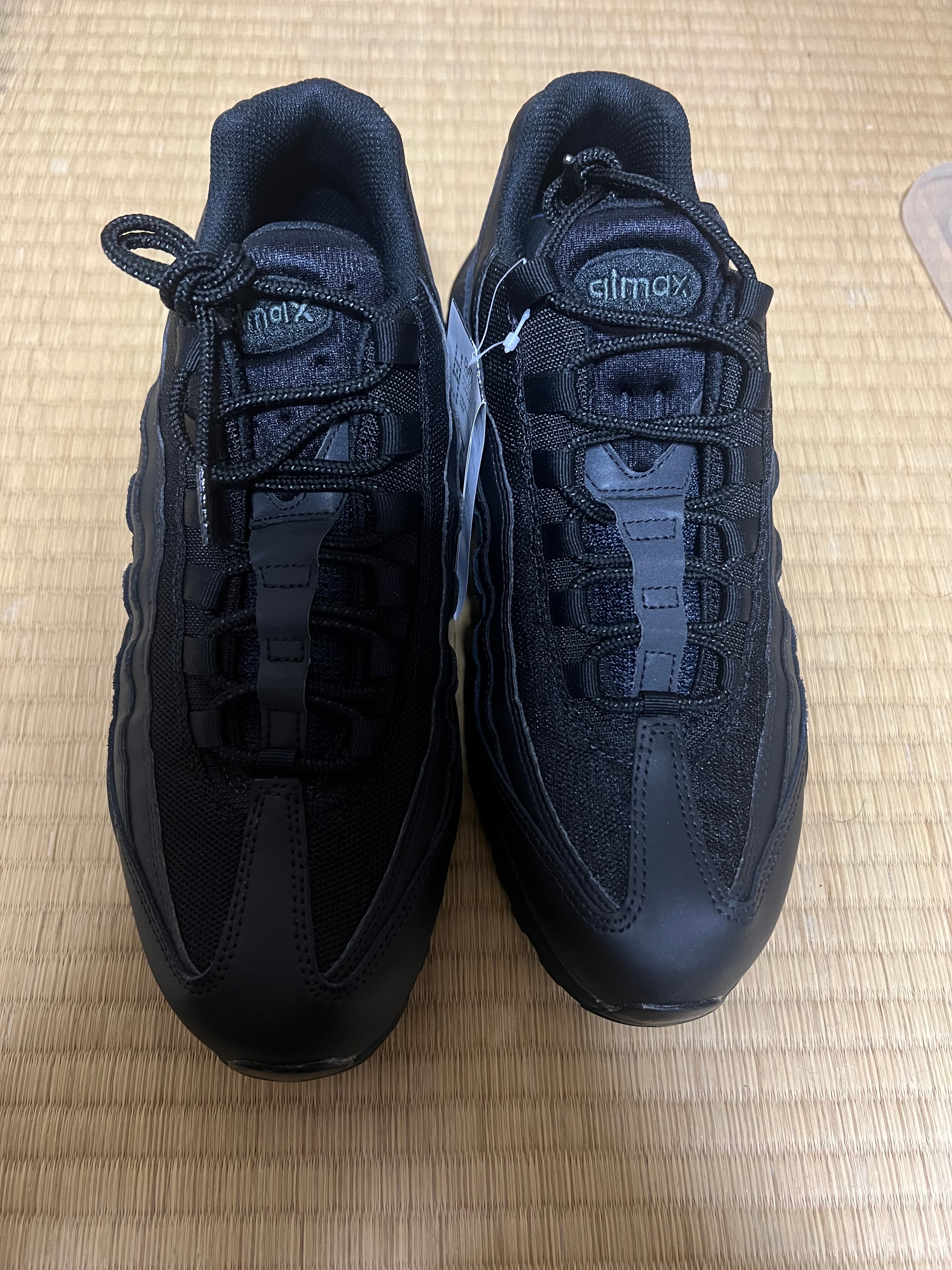 ナイキ エアマックス95 エッセンシャル "ブラック/ダークグレー/ブラック"