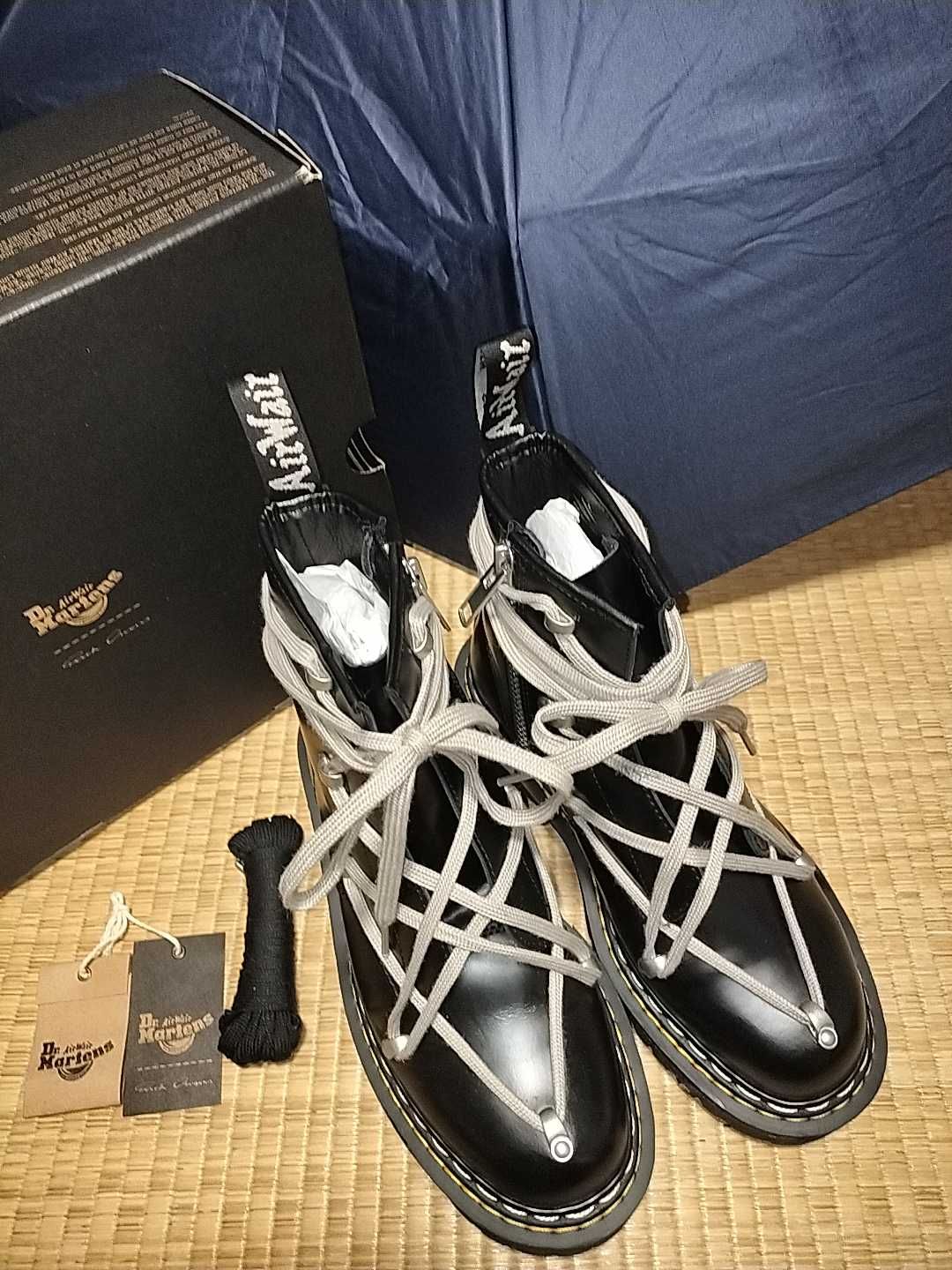 Rick Owens × Dr.Martens 1460 Bex Leather Boot "Black"