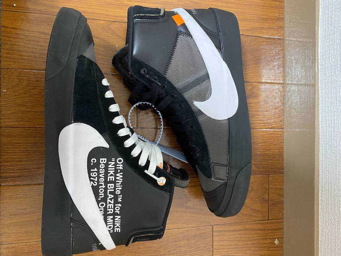 Off-White × Nike Blazer Studio Mid "Grim Reaper"