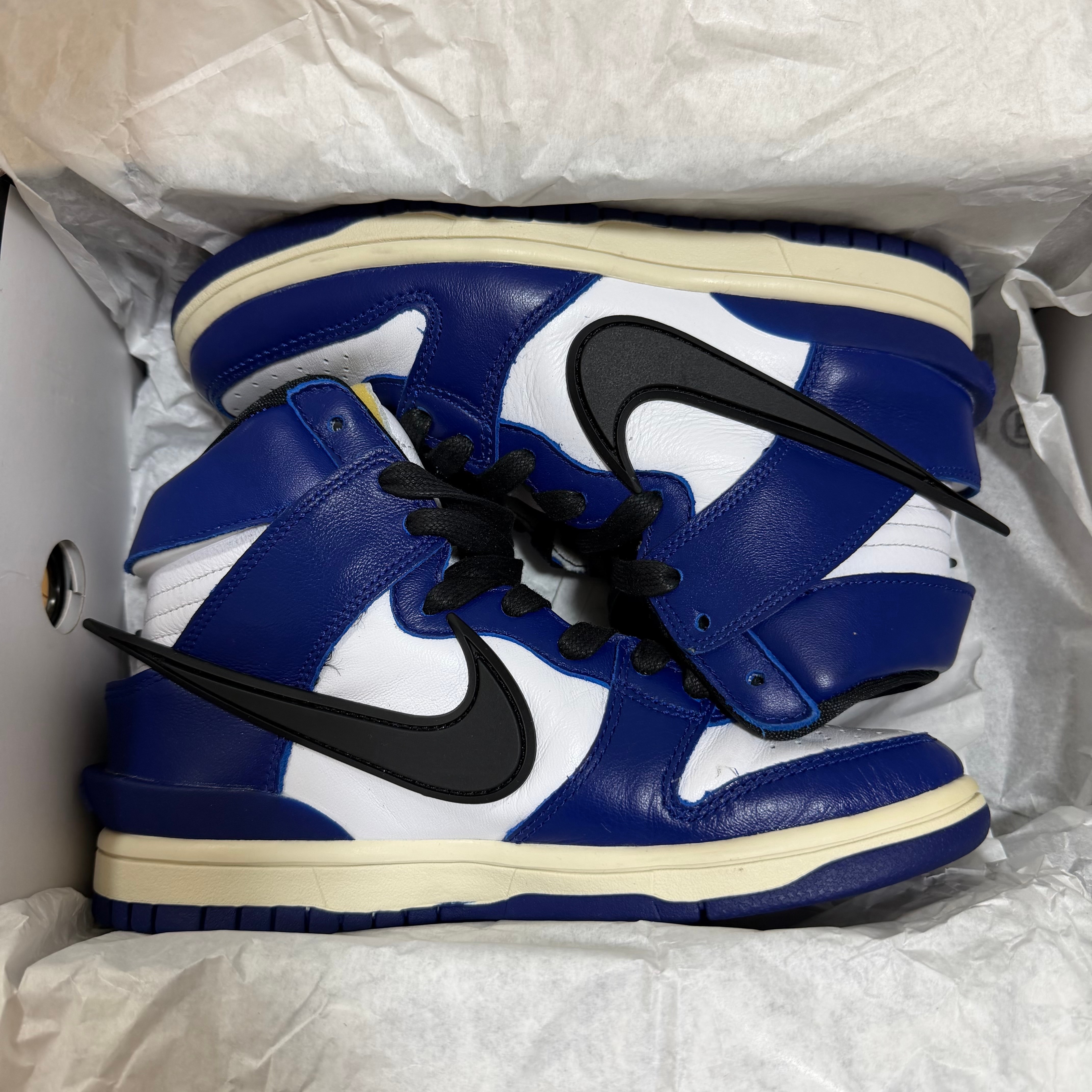 Ambush × Nike Dunk High "Deep Royal"