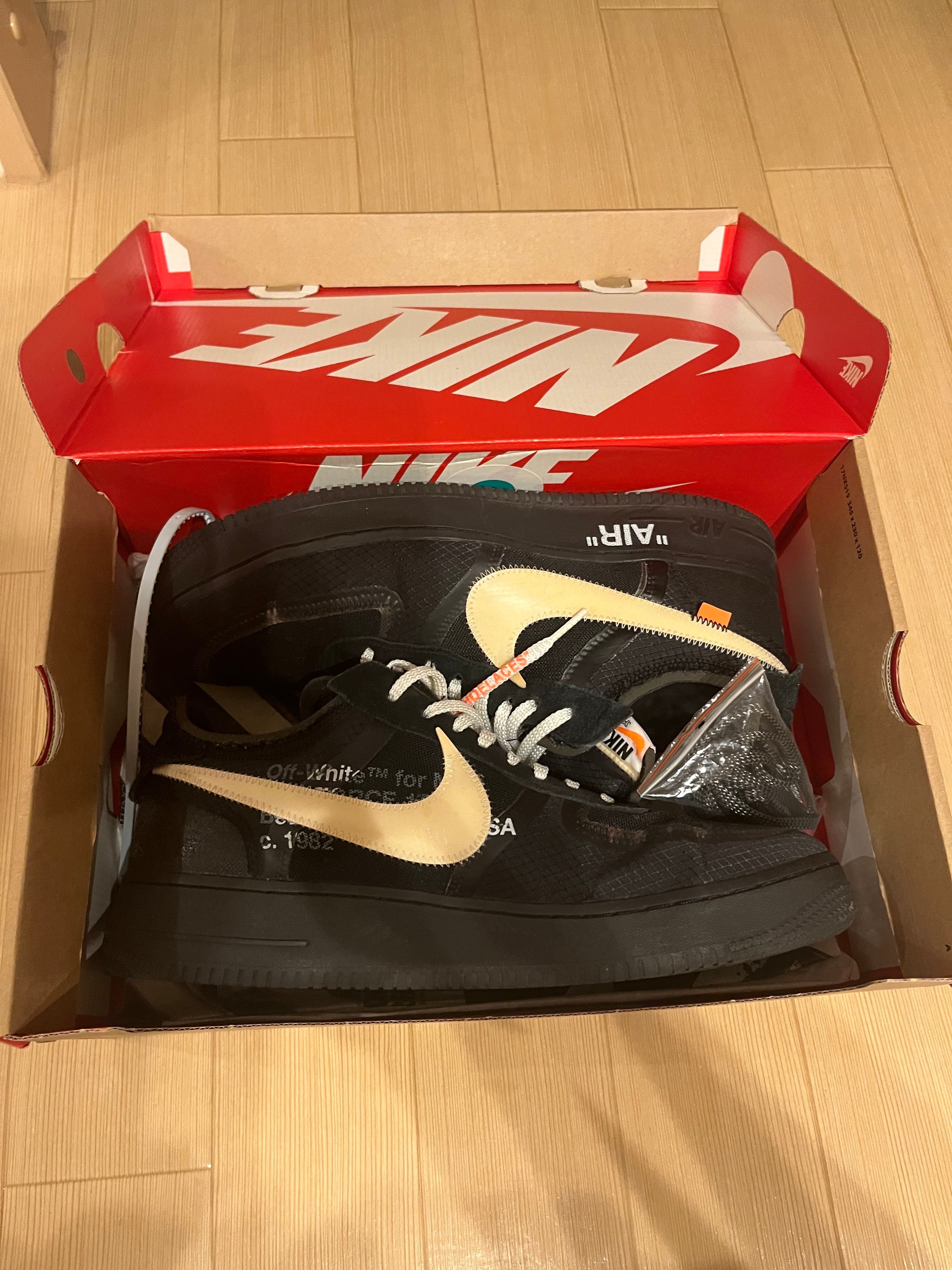 Off-White × Nike Air Force 1 Low "Black"