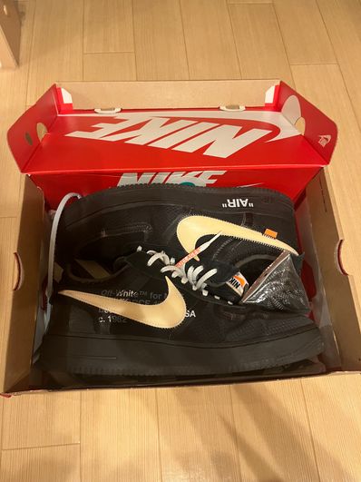 Off-White × Nike Air Force 1 Low "Black"