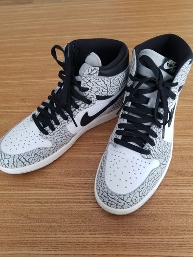Nike Air Jordan 1 High OG "White Cement/Safari"