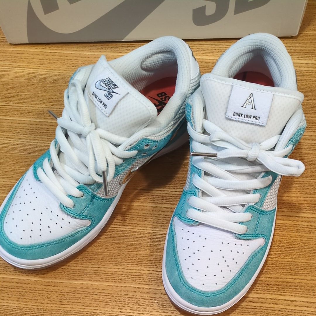 APRIL SKATEBOARDS × Nike SB Dunk Low Pro QS "White and Multi-Color"