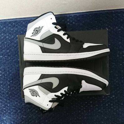 NIKE AIR JORDAN 1 MID "WHITE SHADOW"