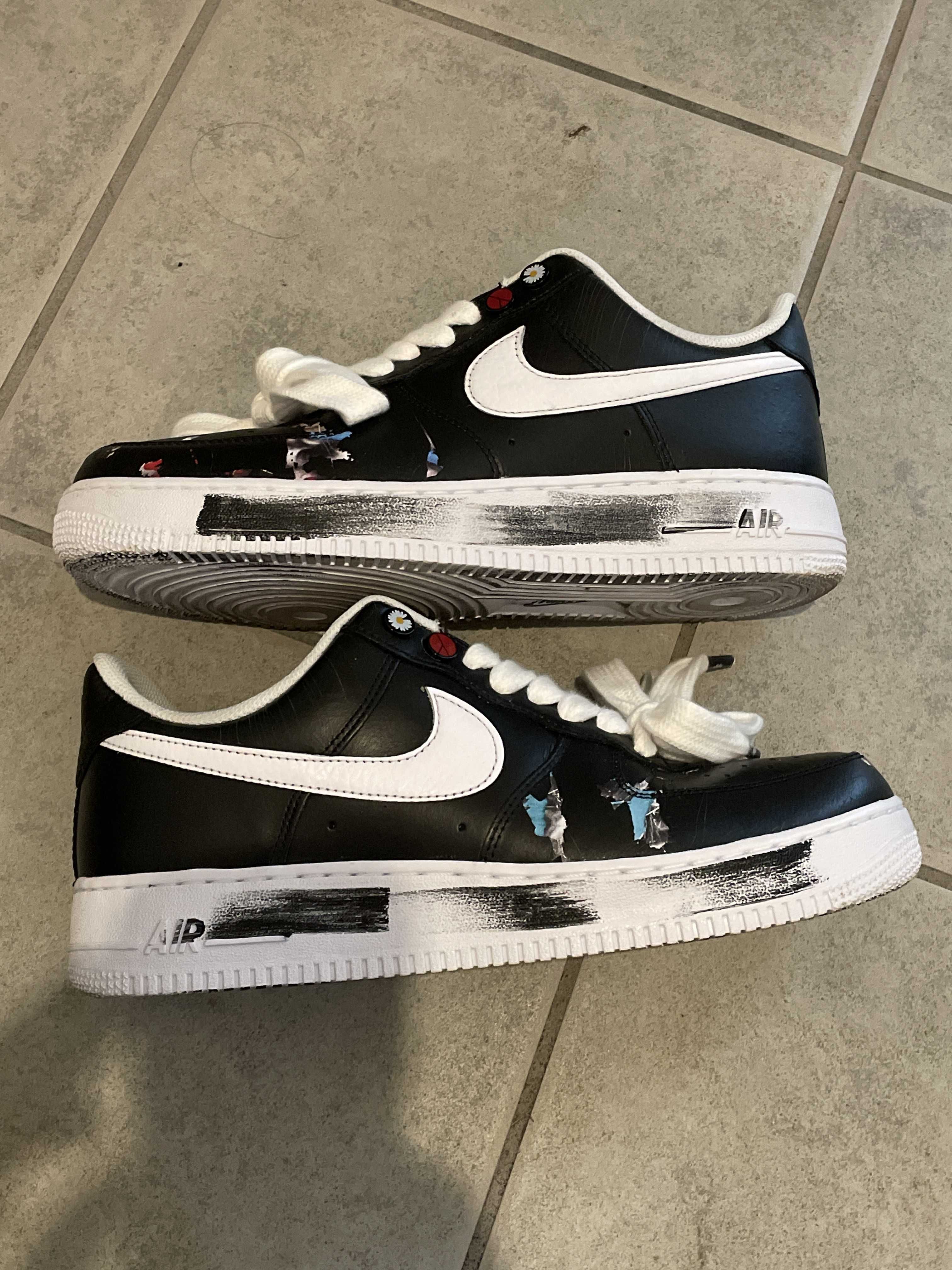 PEACEMINUSONE × Nike Air Force 1 Low Para Noise "Black" / G-DRAGON