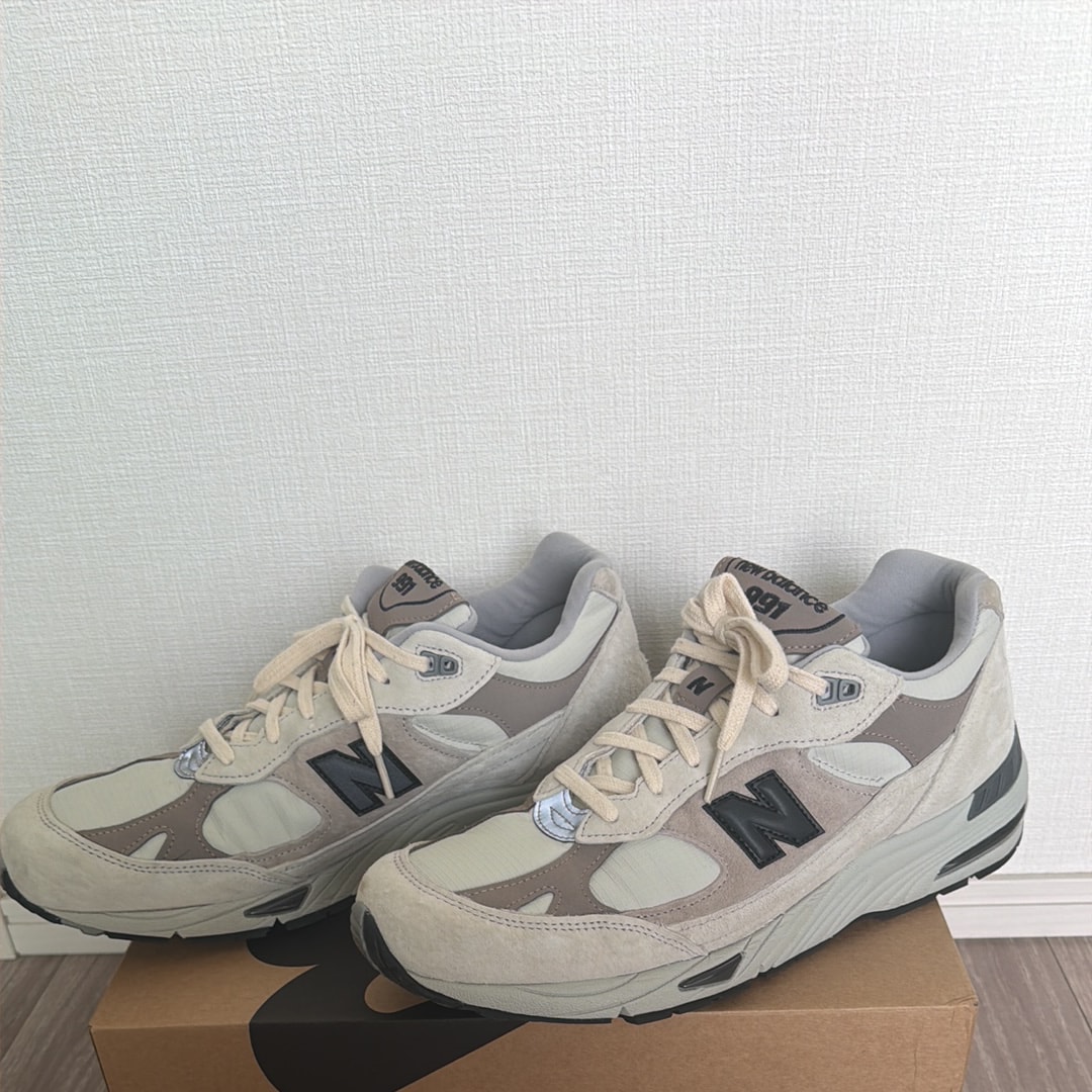 New Balance 991 Urban Winter "Pelican/Island Fossil"