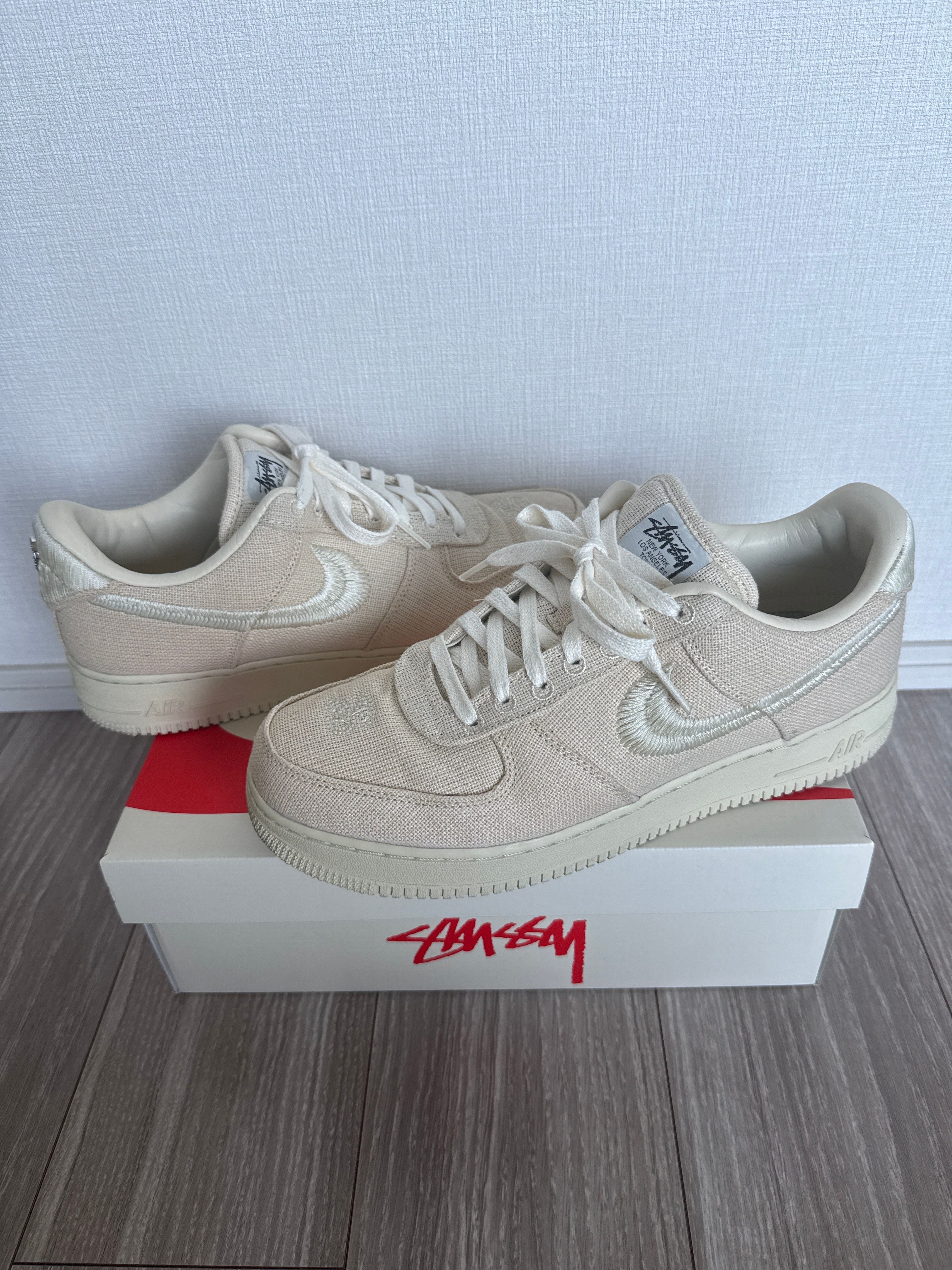 Stussy × Nike Air Force 1 Low "Fossil Stone"