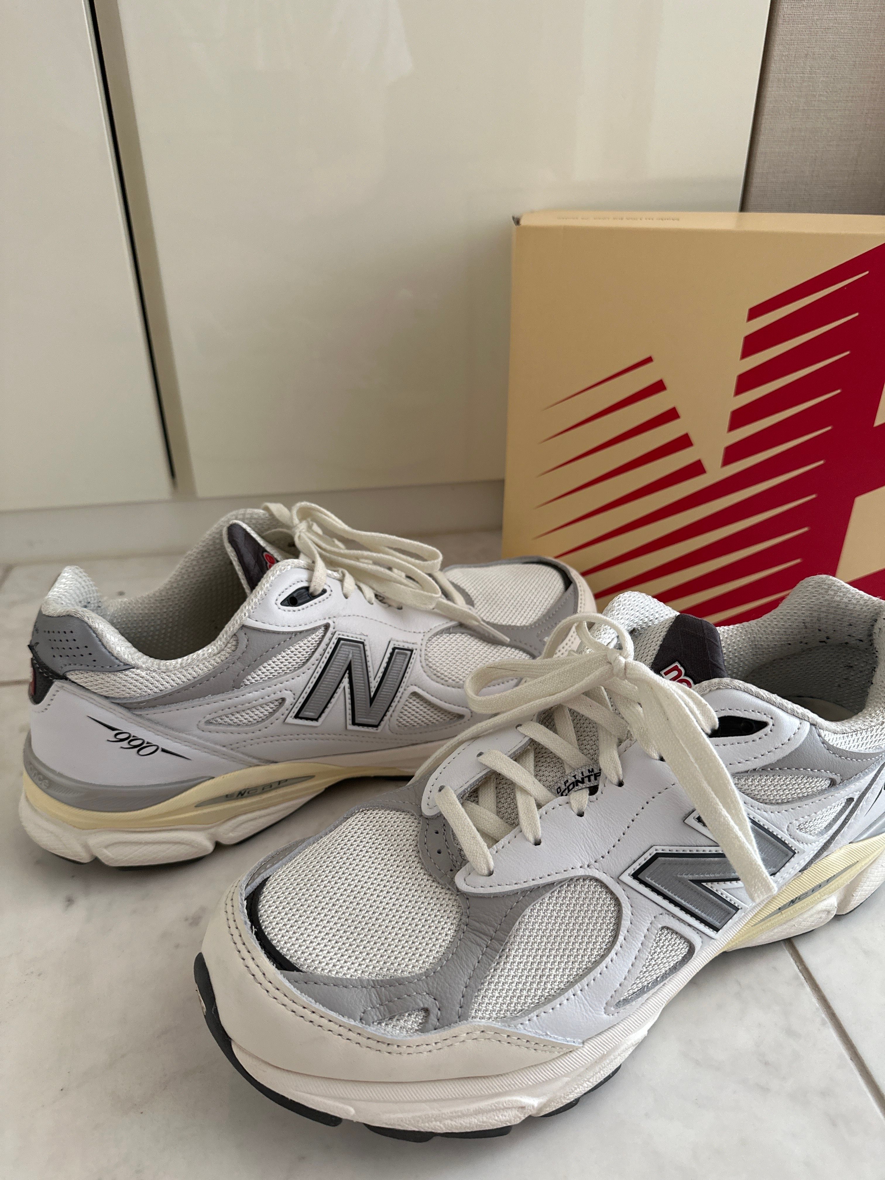 New Balance 990V3 "Sea Salt/Rain Cloud"