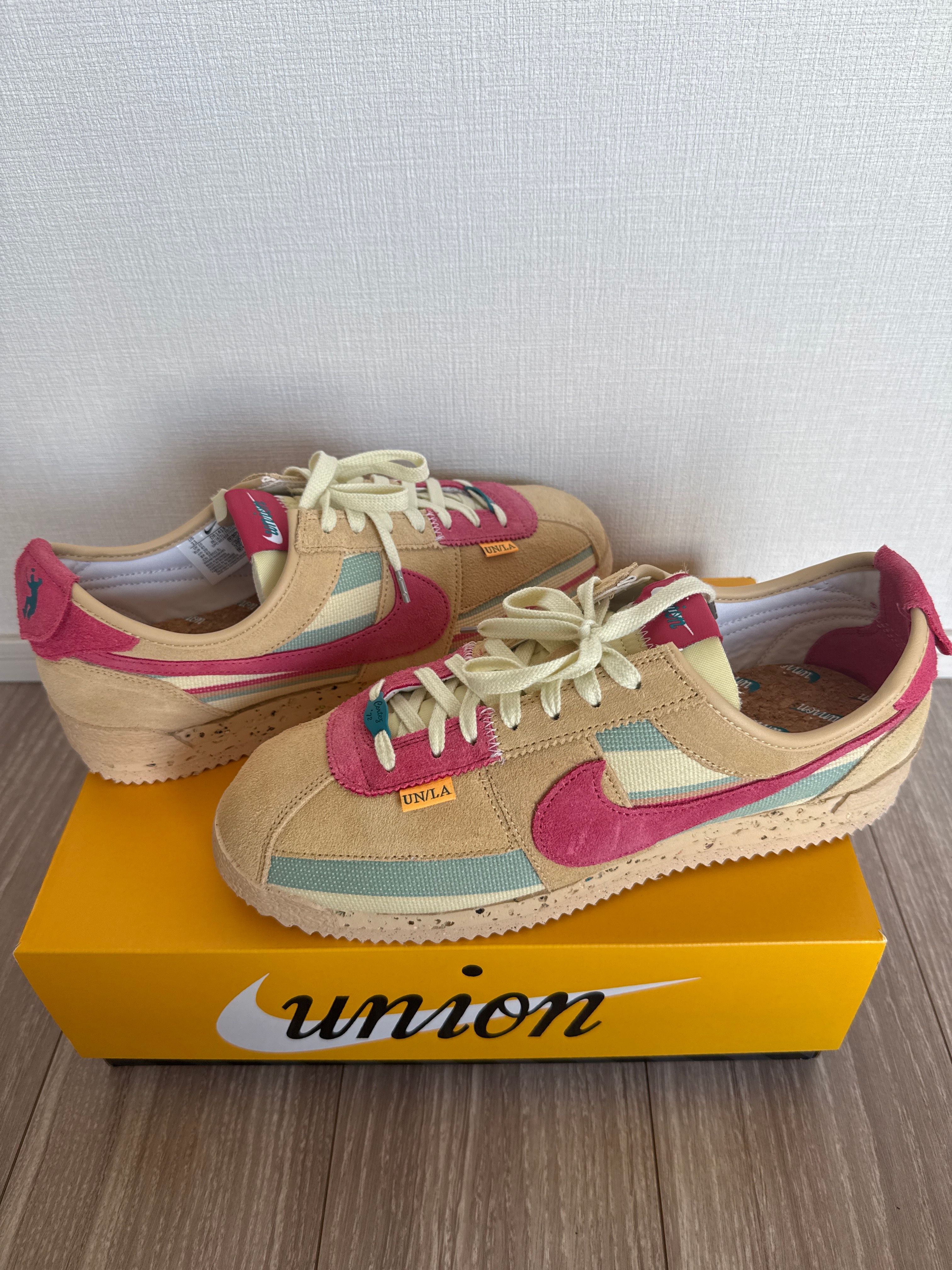 UNION × Nike Cortez "Red/Beige"