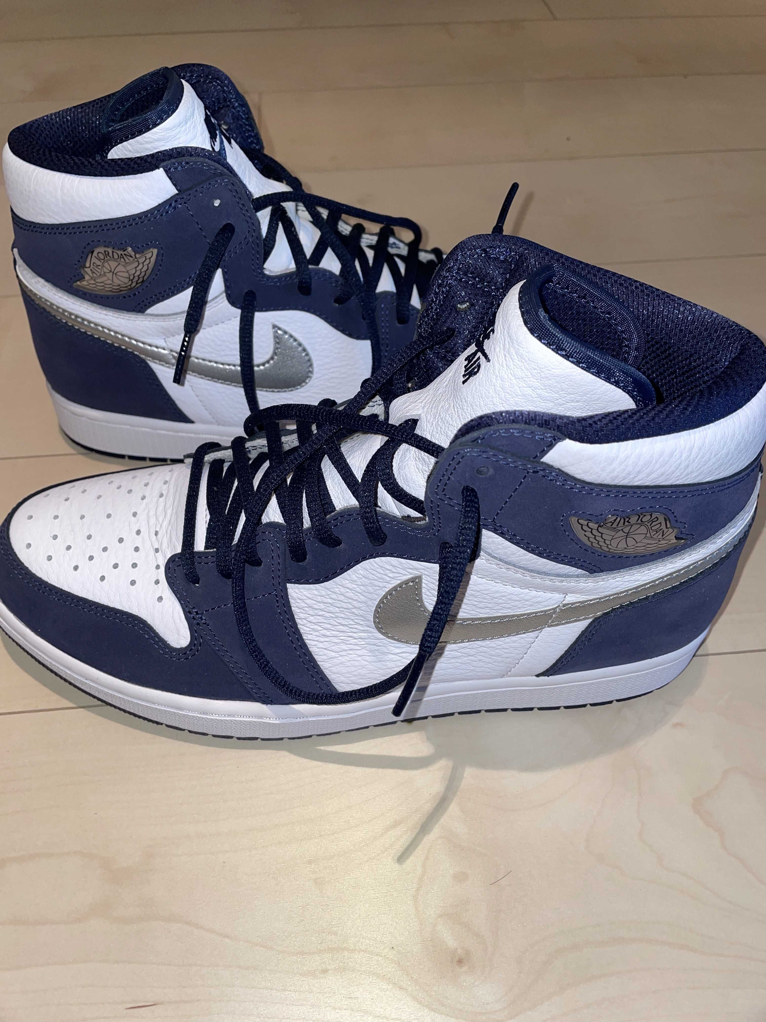 Nike Air Jordan 1 High OG CO.JP "White/Midnight Navy" (2020)(ブリーフケースなし)
