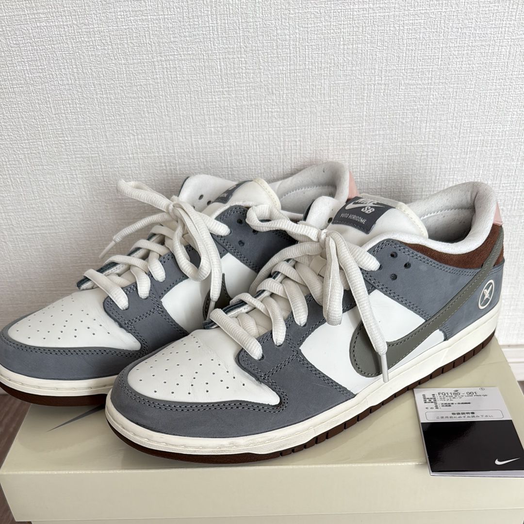 堀米 雄斗(Yuto Horigome) × Nike SB Dunk Low Pro QS "Wolf Grey"