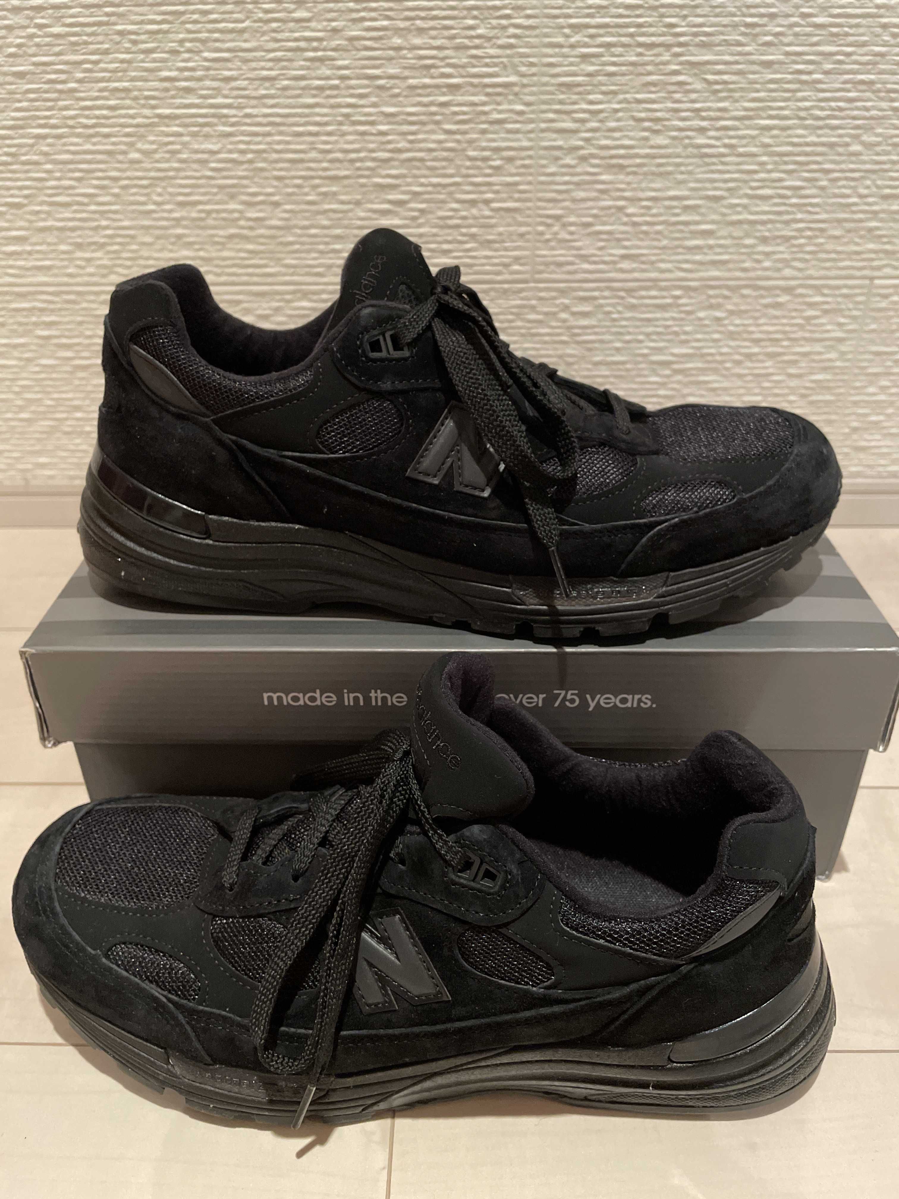 New Balance 992 "Triple Black"