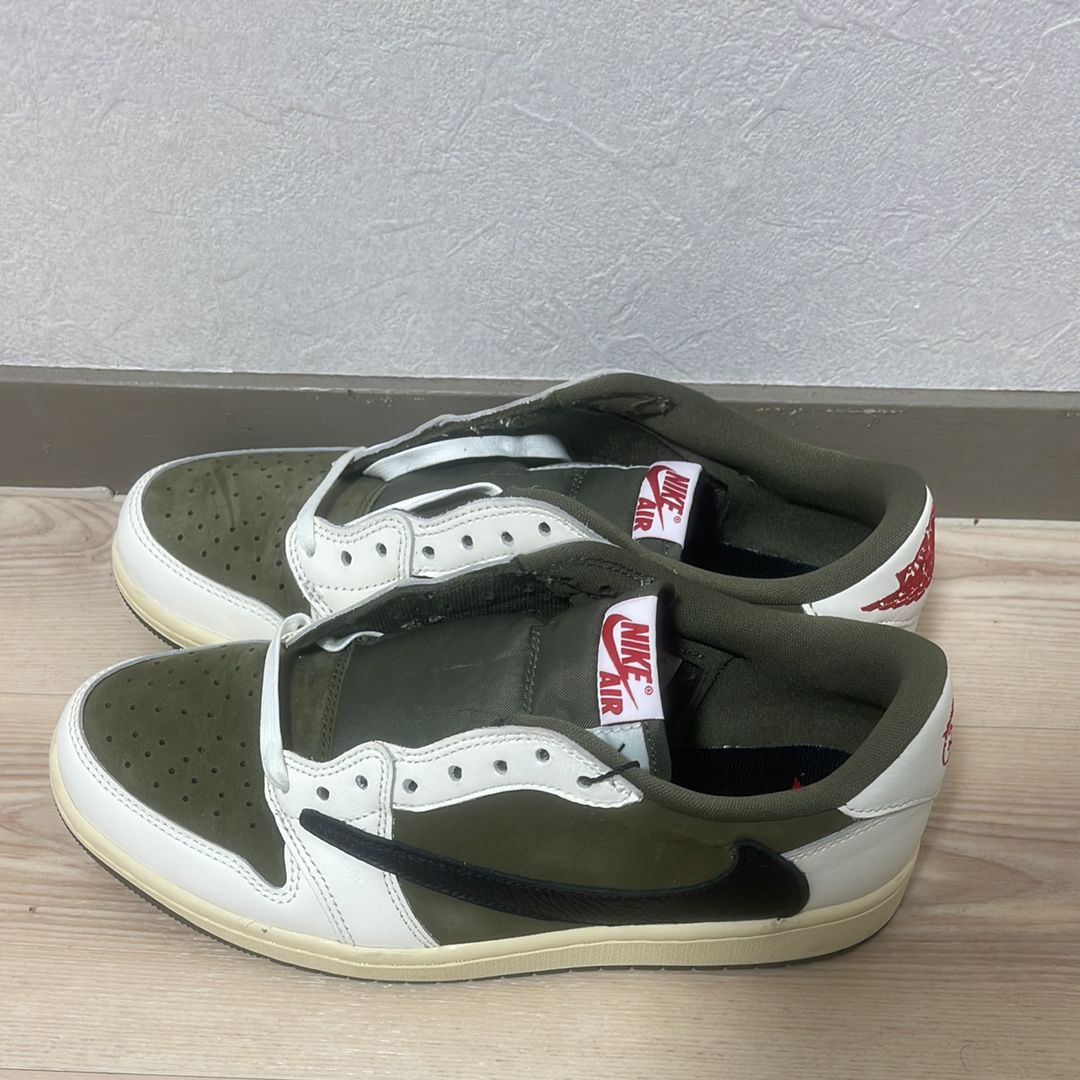 Travis Scott × Nike Air Jordan 1 Low OG SP "Reverse Olive"
