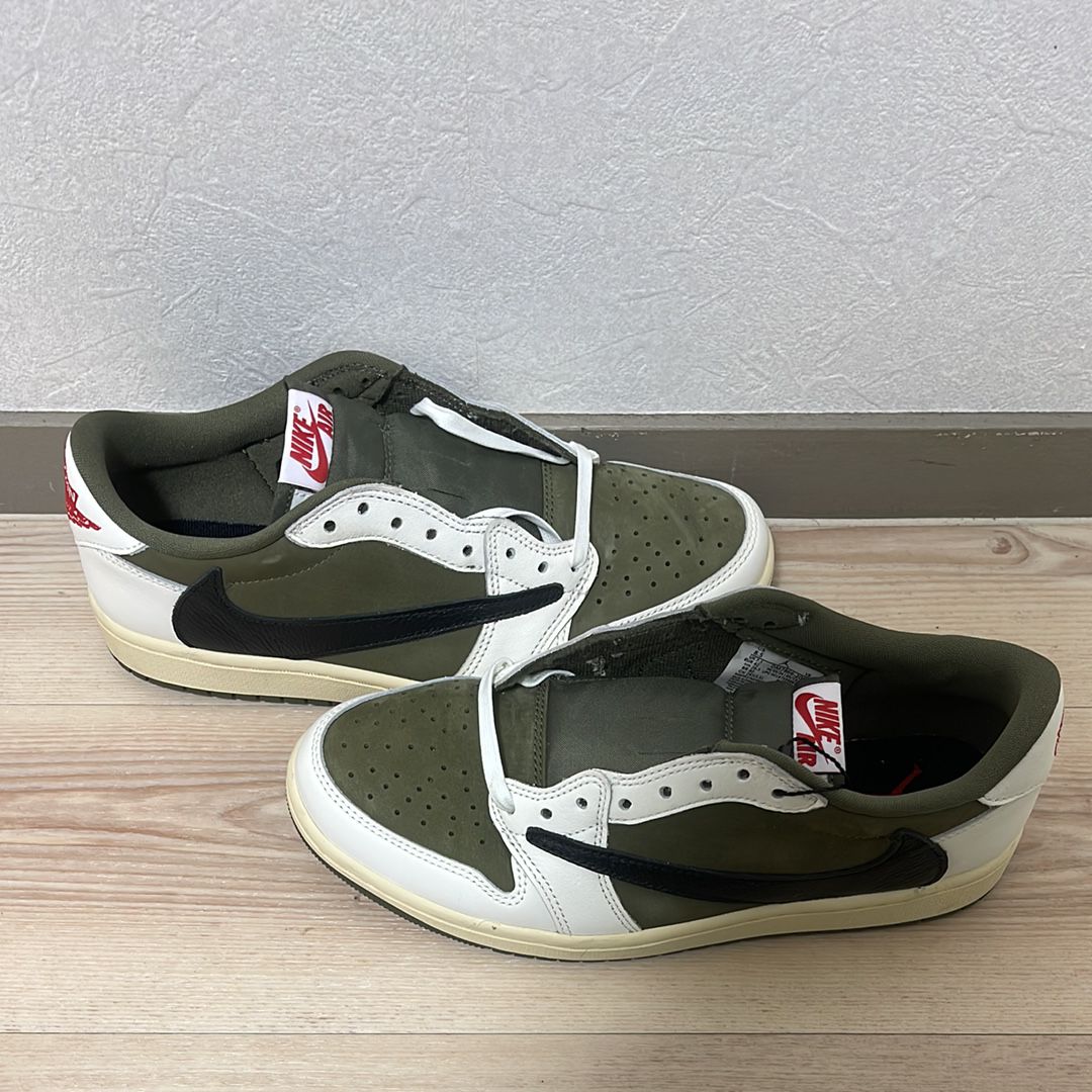 Travis Scott × Nike Air Jordan 1 Low OG SP "Reverse Olive"