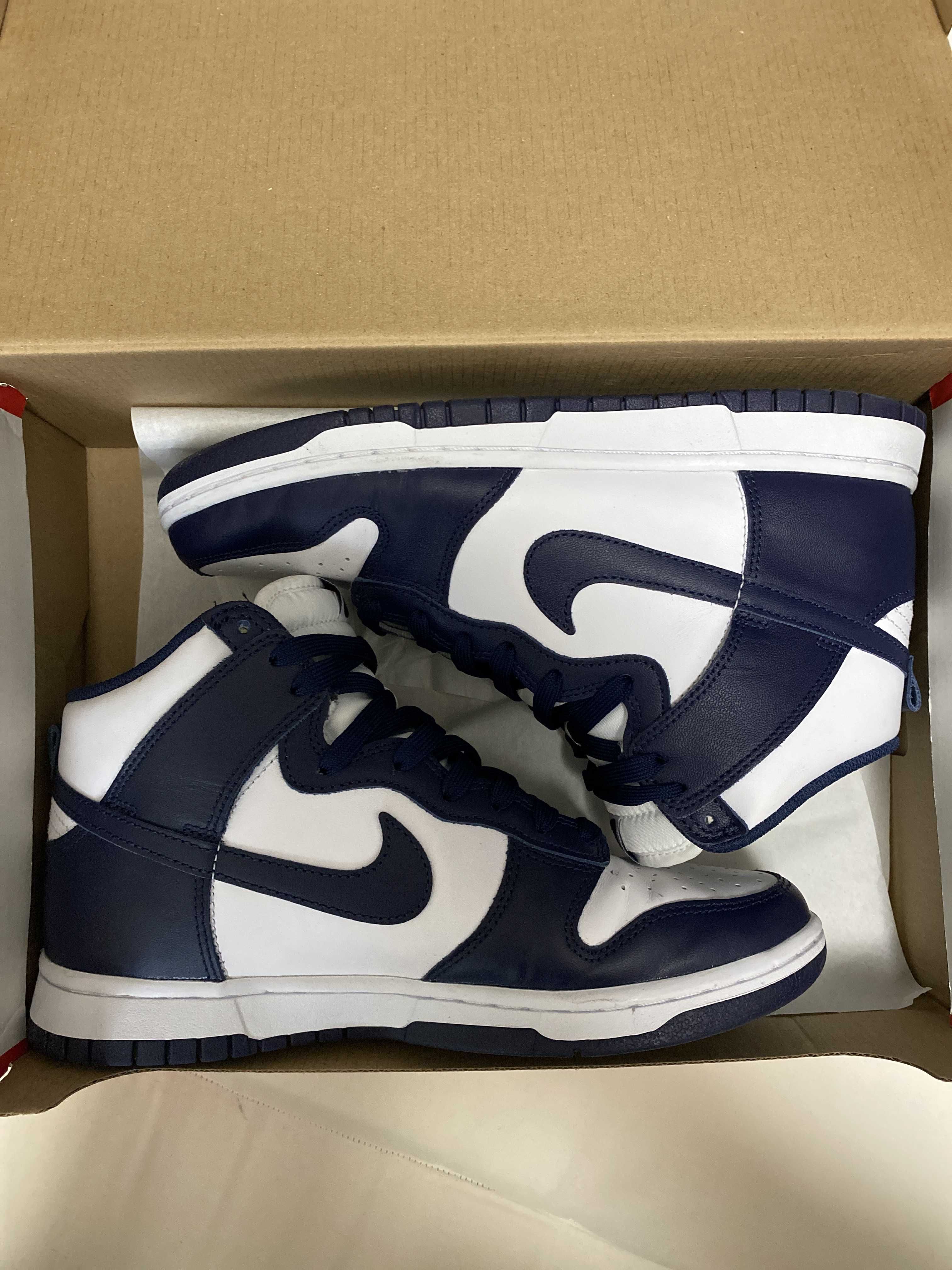 Nike Dunk High "Championship Navy"