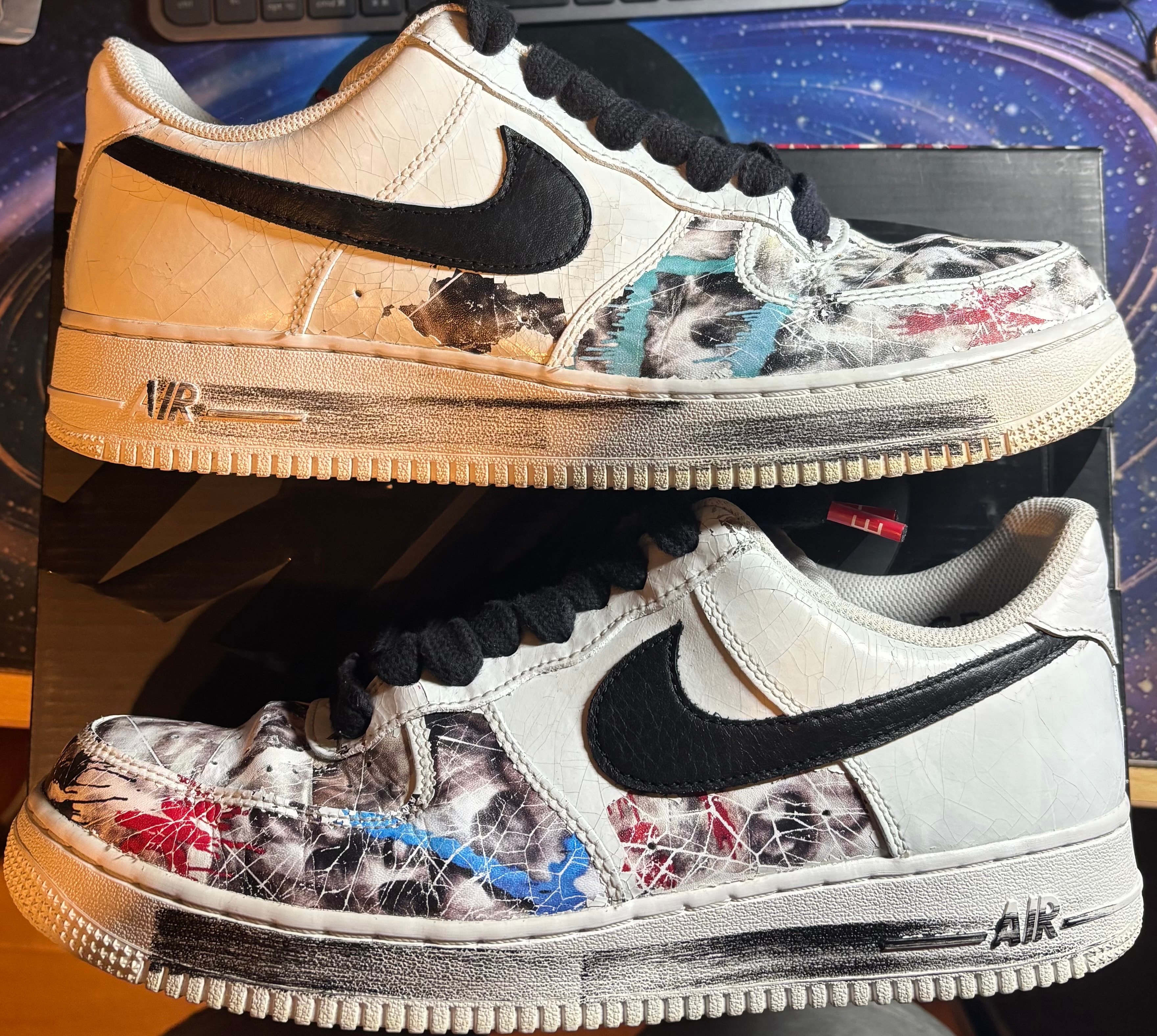 PEACEMINUSONE × Nike Air Force 1 Low "Para-noise/White/Black" / G-DRAGON