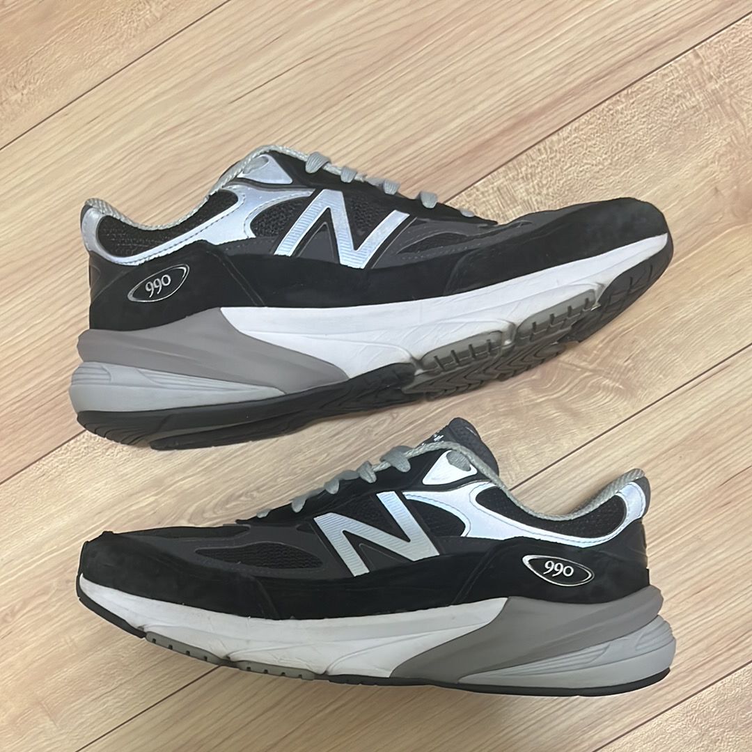 New Balance 990V6 "Black" (Heel NB Logo)