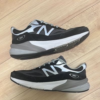 New Balance 990V6 "Black" (Heel NB Logo)