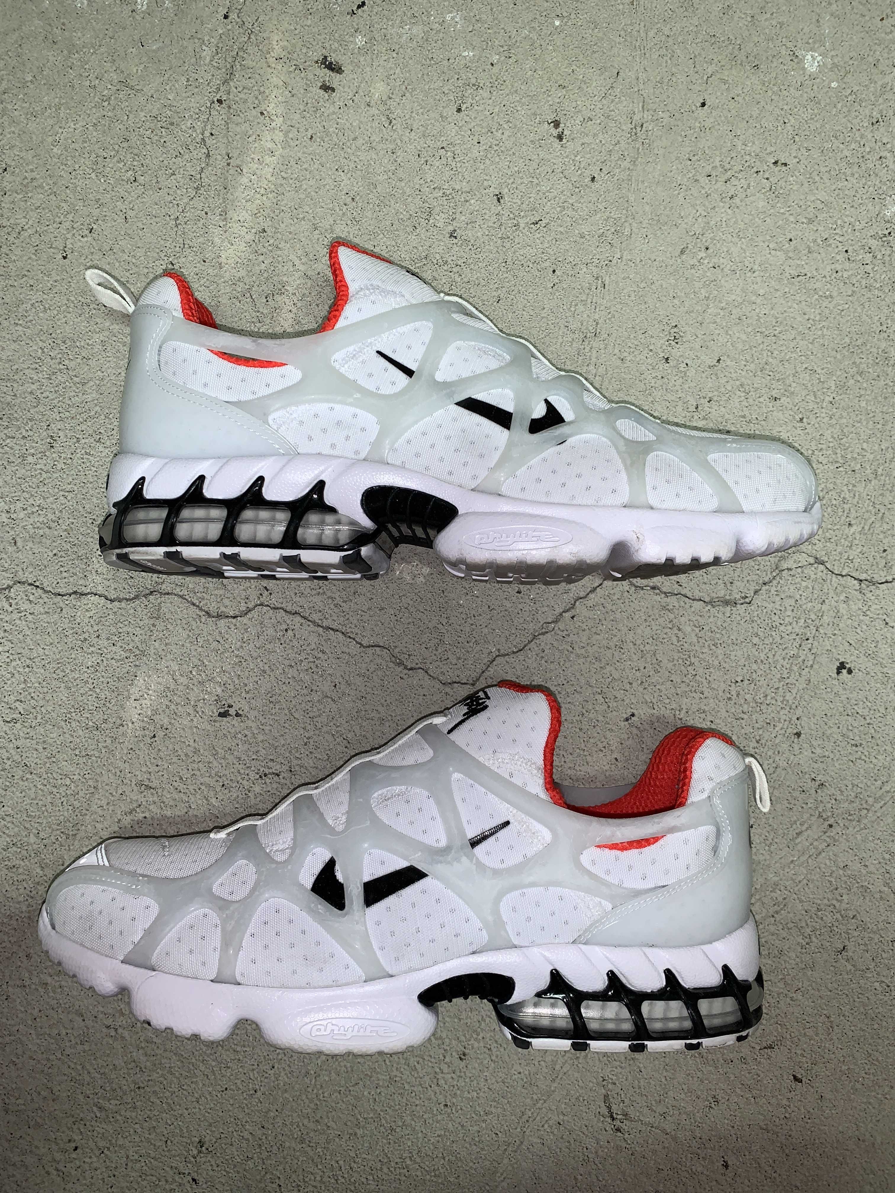 Stussy × Nike Air Zoom Kukini "White/Red"