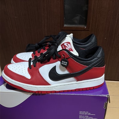 Nike SB Dunk Low Pro "J-Pack Chicago/Varsity Red and White"