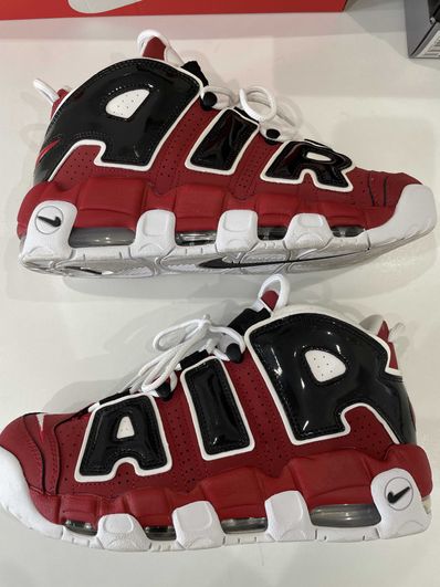 Nike Air More Uptempo ’96 "Black and Varsity Red" (2021)