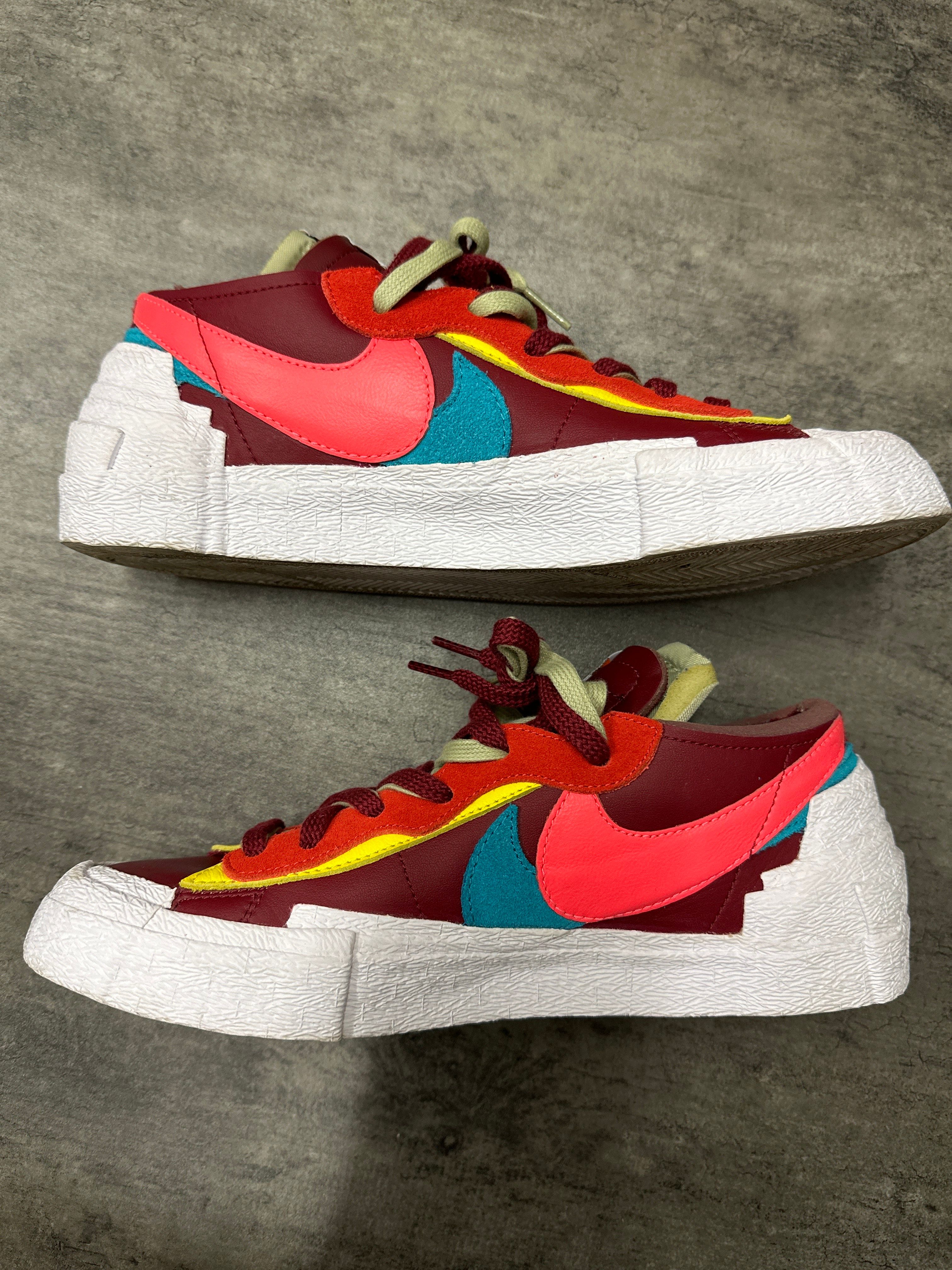 KAWS × sacai × Nike Blazer Low "Team Red"
