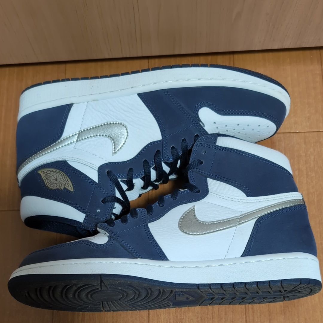 Nike Air Jordan 1 High OG CO.JP "White/Midnight Navy" (2020)(ブリーフケースなし)